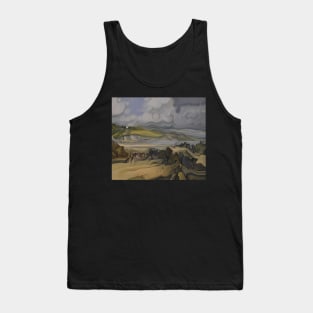 Cornwall Beach Cornish Landscape Tank Top